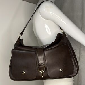 Kate Spade Sutton Perrin Brown Leather Shoulder Bag